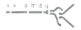 Diamond Eye KIT 4in Catback MFLR RPLCMENT PIPE DUAL AL: 94-97 FORD 7.3L F250/F350 PWRSTROKE thumbnail 3