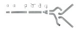 Diamond Eye KIT 4in Catback MFLR RPLCMENT PIPE DUAL AL: 94-97 FORD 7.3L F250/F350 PWRSTROKE thumbnail 5
