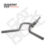 Diamond Eye KIT 4in Catback DUAL SS: 94-97 FORD 7.3L F250/F350 PWRSTROKE thumbnail 2