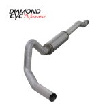 Diamond Eye KIT 4in Catback MFLR RPLCMENT PIPE Single AL: 03-06 FORD 6.0L EXCURSION thumbnail 6