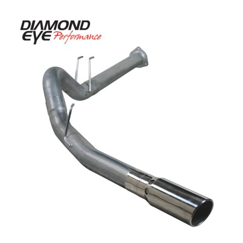 Diamond Eye KIT 4in DPF BACK Single SS: 2011 FORD 6.7L PWRSTROKE F250/F350 thumbnail 2