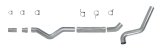 Diamond Eye KIT 5in Catback MFLR RPLCMENT PIPE Single AL: 2006-2007.5 CHEVY 6.6L 2500/3500 thumbnail 4