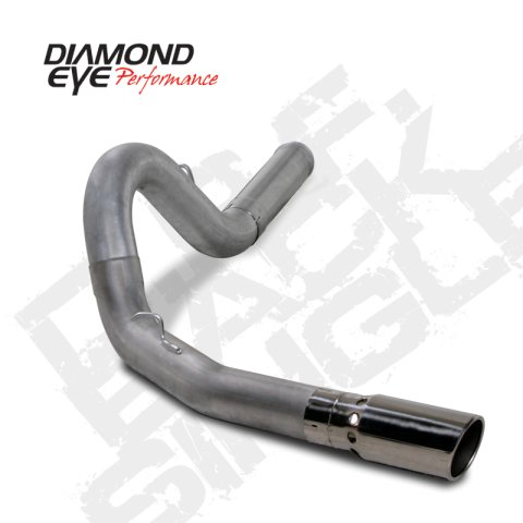 Diamond Eye KIT 5in DPF-BACK Single SS: 2011-2015 CHEVY 6.6L 2500/3500 thumbnail 1