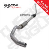 Diamond Eye KIT 5in Turbo Back SGL AL: 94-97 FORD 7.3L F250/F350 PWRSTROKE NFS W/ CARB EQUIV STDS thumbnail 1