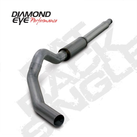 Diamond Eye KIT 5in Catback Single SS: 03-07 FORD 6.0L F250-F350