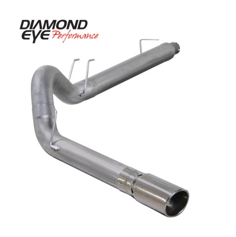 Diamond Eye KIT 5in Catback RPLCMENT PIPE Single SS: 03-07 FORD 6.0L F250-F350 thumbnail 1