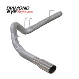Diamond Eye KIT 4in DPF-BACK SGL AL 08-09 6 4L F250/F350 PCKGD BX46X14X14OD EL-PL 44inX13 5inX13 5in thumbnail 2