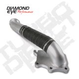 Diamond Eye TURBO-DIRECT 3in AL CHEVY LB7 DURAMAX 01-04 5 BTWN TURBO & F PIPE TRANS DIPSTICK MOD REQ thumbnail 3