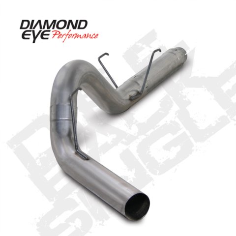 Diamond Eye KIT 5in DPF (DPF) Single SS 07.5-11 CUMMINS 6 7L PCKGD BX46X14X14OD EL-PL 44inX13 5inX13 thumbnail 2