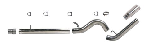 Diamond Eye KIT 5in DPF-BACK Single SS 08-09 6 4L F250-F350 PCKGD BX46X14X14OD EL-PL thumbnail 5