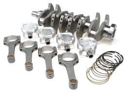 Brian Crower Mitsubishi 4B11T Evolution X 2.5L Stroker Kit - 98mm Stroke Billet Crank BC625+ Rods