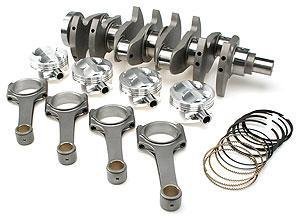 Brian Crower Honda F20C/F22C Stroker Kit-97mm Billet Crank Sportsmans Rods (5.893in) Custom Pistons thumbnail 1