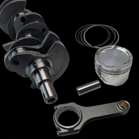 Brian Crower Nissan VQ35HR Stroker Kit 86.4mm Billet Crank Sportsman Rods 5.974in Balanced Pistons thumbnail 4