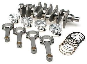 Brian Crower Honda F20C/F22C Stroker Kit - 97mm Stroke Billet Crank BC625+ Rods (5.893) Custom Pi thumbnail 5