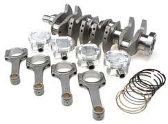 Brian Crower Scion tC 2AZFE Stroker Kit - 102mm Stroke Billet Crank bROD Rods Custom Pistons thumbnail 1