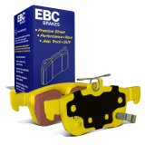 EBC 16-18 Honda Civic Yellowstuff Rear Brake Pads thumbnail 1
