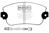 EBC 75-81 Lancia Beta 1.8L Greenstuff Front Brake Pads thumbnail 1