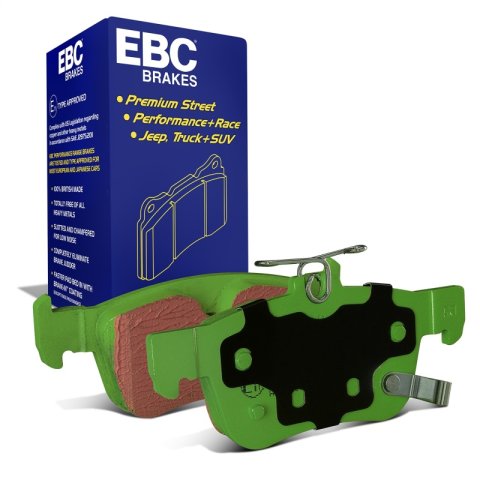 EBC 2016+ Honda Civic Coupe 1.5L Turbo Greenstuff Rear Brake Pads thumbnail 1