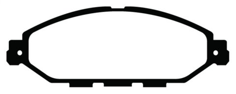 EBC 2015+ Nissan Murano 3.5L Redstuff Front Brake Pads thumbnail 4