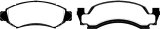 EBC 1974 AMC Ambassador 5.0L Yellowstuff Front Brake Pads thumbnail 5