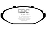 EBC 98-2002 Ford Crown Victoria 4.6L (w/ABS/Steel Pistons) Yellowstuff Front Brake Pads thumbnail 4