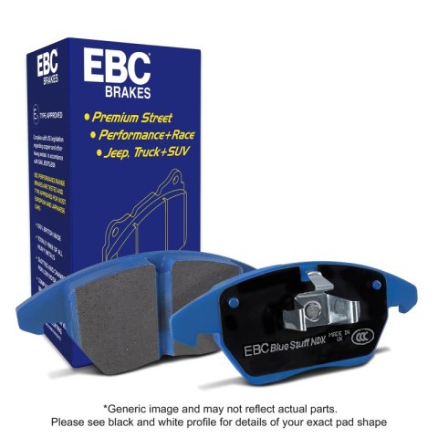 EBC 2007-2012 Land Rover LR2 3.2L Bluestuff Front Brake Pads thumbnail 2