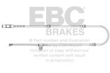 EBC 2010-2014 BMW X5 3.0L Turbo Front Wear Leads thumbnail 4