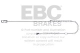 EBC 2010-2014 BMW X5 3.0L Turbo Rear Wear Leads thumbnail 2