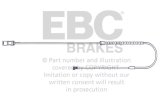 EBC 2010-2014 BMW X5 3.0L Turbo Rear Wear Leads thumbnail 3