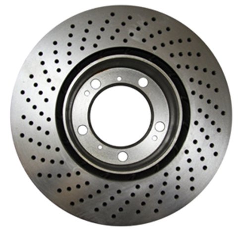 EBC 2012+ Mercedes-Benz CLS63 AMG 5.5L Twin Turbo (Cast Iron Rotors) RK Series Premium Rear Rotors thumbnail 3
