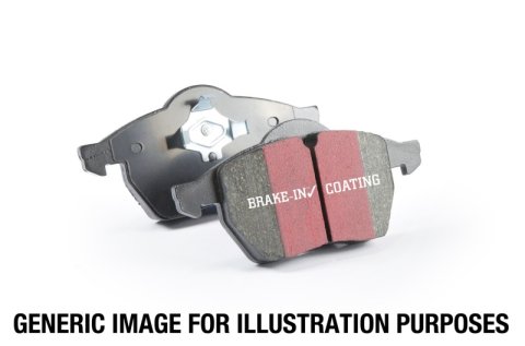 EBC 2016+ Chevrolet Malibu 1.5L Turbo (Elec PB) Ultimax2 Front Brake Pads thumbnail 2