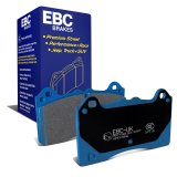 EBC 16-18 Ford Focus RS Bluestuff Front Brake Pads thumbnail 1