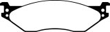 EBC 05-16 Ford F-450/F-550 Bluestuff Front Brake Pads thumbnail 3