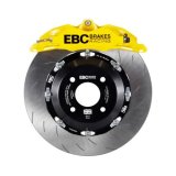 EBC Racing 15-17 Ford Fiesta (Mk7) Yellow Apollo-4 Calipers 300mm Rotors Front Big Brake Kit thumbnail 1