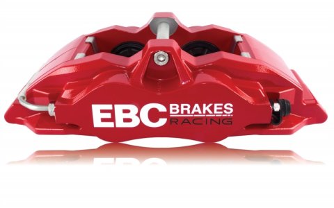 EBC Racing 2014+ Audi S1 (8X) Front Right Apollo-4 Red Caliper thumbnail 7
