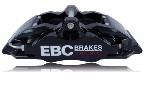 EBC Racing 92-00 BMW M3 (E36) Front Left Apollo-4 Black Caliper thumbnail 7