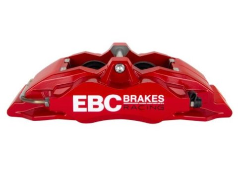 EBC Racing 05-11 Ford Focus ST (Mk2) Front Right Apollo-4 Red Caliper thumbnail 5