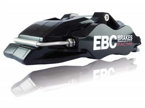EBC Racing 92-00 BMW M3 (E36) Front Right Apollo-4 Black Caliper (for 355mm Rotor) thumbnail 9