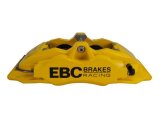 EBC Racing 92-00 BMW M3 (E36) Front Left Apollo-4 Yellow Caliper thumbnail 6