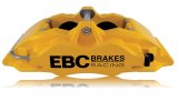 EBC Racing 92-00 BMW M3 (E36) Front Left Apollo-4 Yellow Caliper thumbnail 7