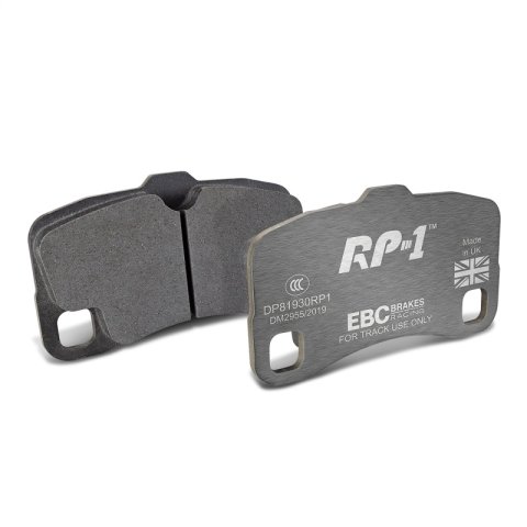 EBC Racing 08-12 Porsche 911 (997) (Cast Iron Disc Only) RP-1 Race Rear Brake Pads