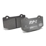 EBC Racing 13-15 Chevrolet Corvette (C7) RP-1 Race Rear Brake Pads thumbnail 1