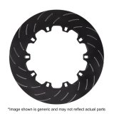 EBC Racing 08-11 Nissan GT-R (R35) Front Floating SD-Rotor Replacement Right Disc Ring thumbnail 1