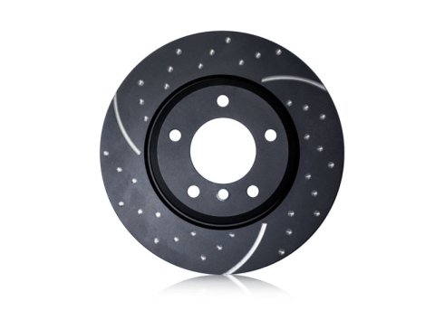 EBC 2016+ Lexus RX350 3.5L GD Sport Slotted and Dimpled Front Rotors thumbnail 5
