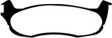 EBC 00-01 Ford Expedition 4.6 2WD Greenstuff Rear Brake Pads thumbnail 7