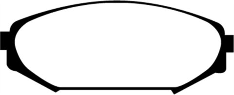EBC 00-02 Acura MDX 3.5 Greenstuff Front Brake Pads thumbnail 1