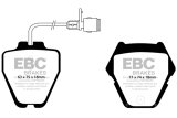 EBC 00-03 Audi A8 Quattro 4.2 (8 Pad Set) Redstuff Front Brake Pads thumbnail 4
