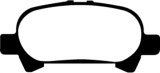 EBC 00-04 Toyota Avalon 3.0 Yellowstuff Rear Brake Pads thumbnail 5