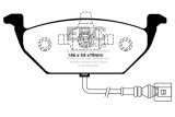 EBC 00-05 Volkswagen Beetle 2.0 Ultimax2 Front Brake Pads thumbnail 2