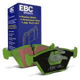 EBC 01-03 BMW 525i 2.5 (E39) Greenstuff Front Brake Pads thumbnail 1